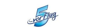 5 vor Flug Logo