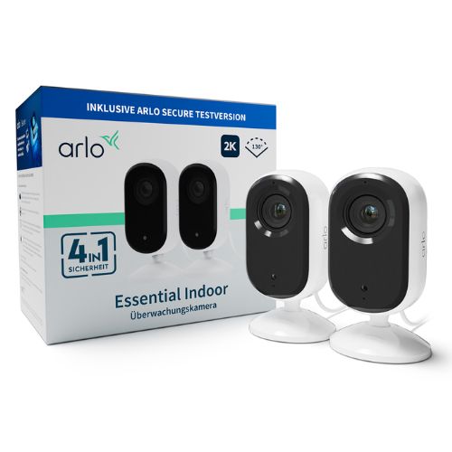 Arlo Essential 2K Indoor Überwachungskamera